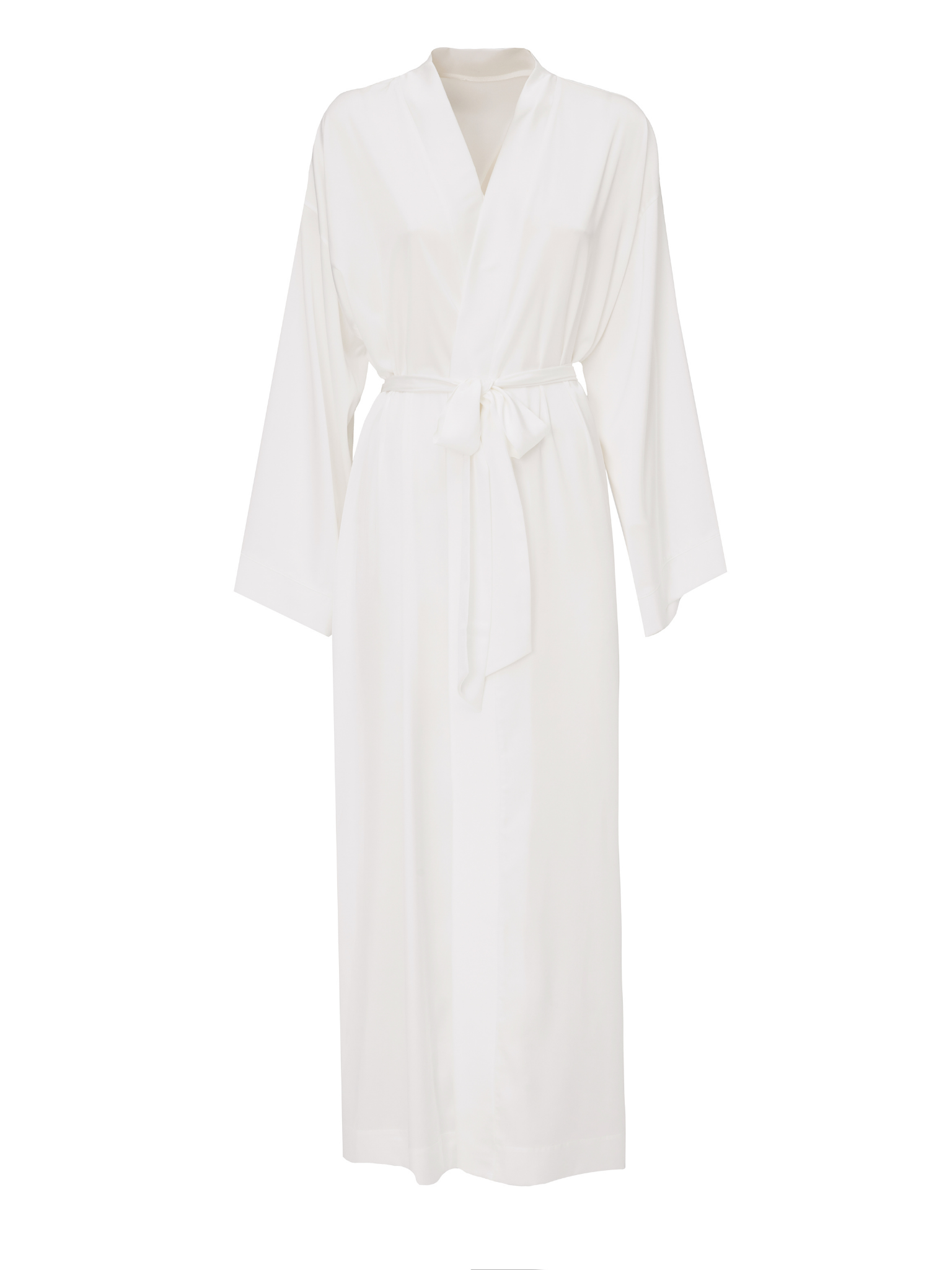 Celine White Robe - Long