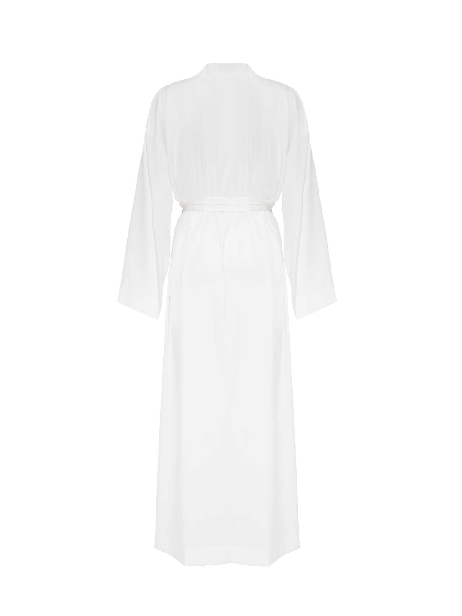 Celine White Robe - Long