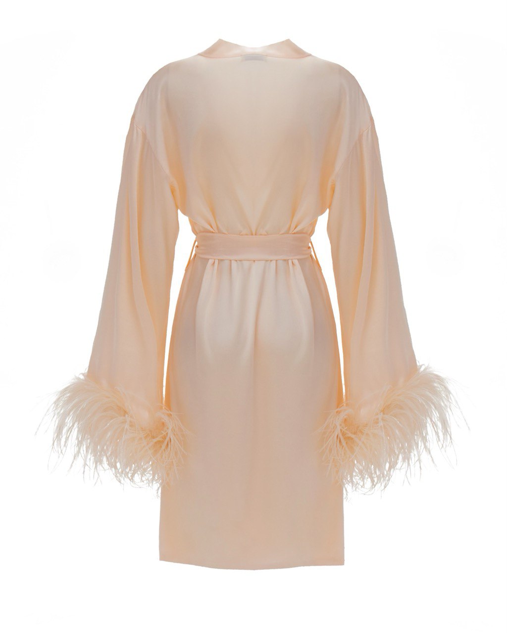 Charline Silk Robe - Short