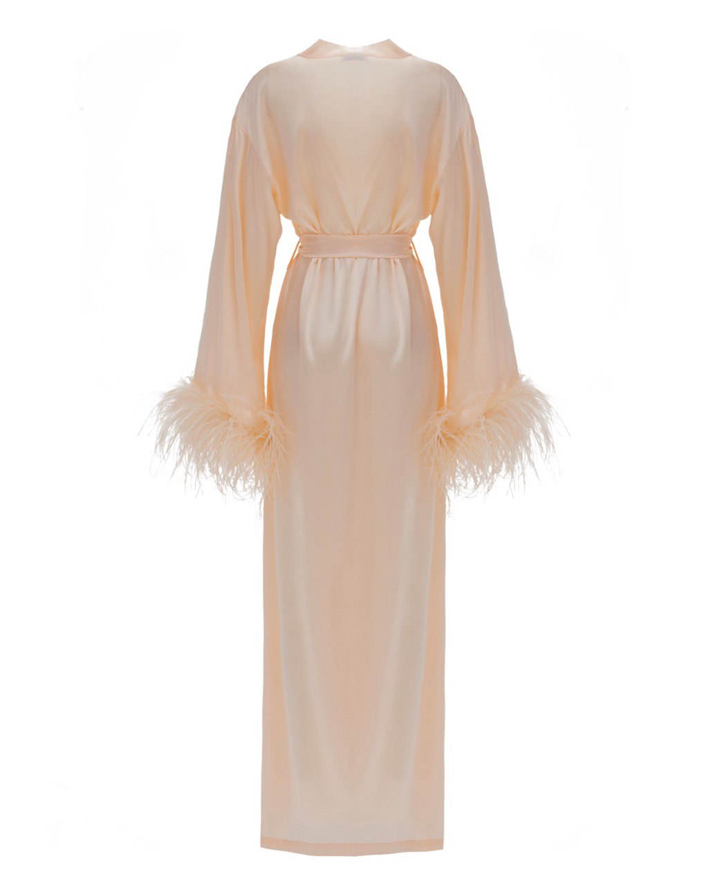 Charline Silk Robe - Long