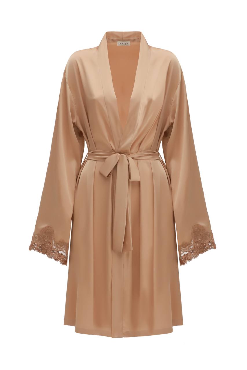 Emily Gold Robe - Short