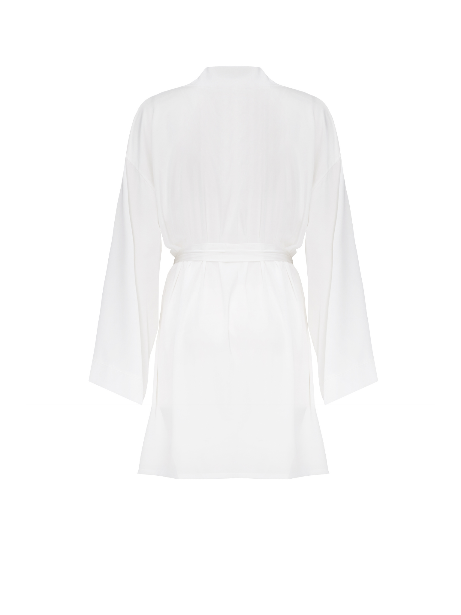 Celine White Robe - Short