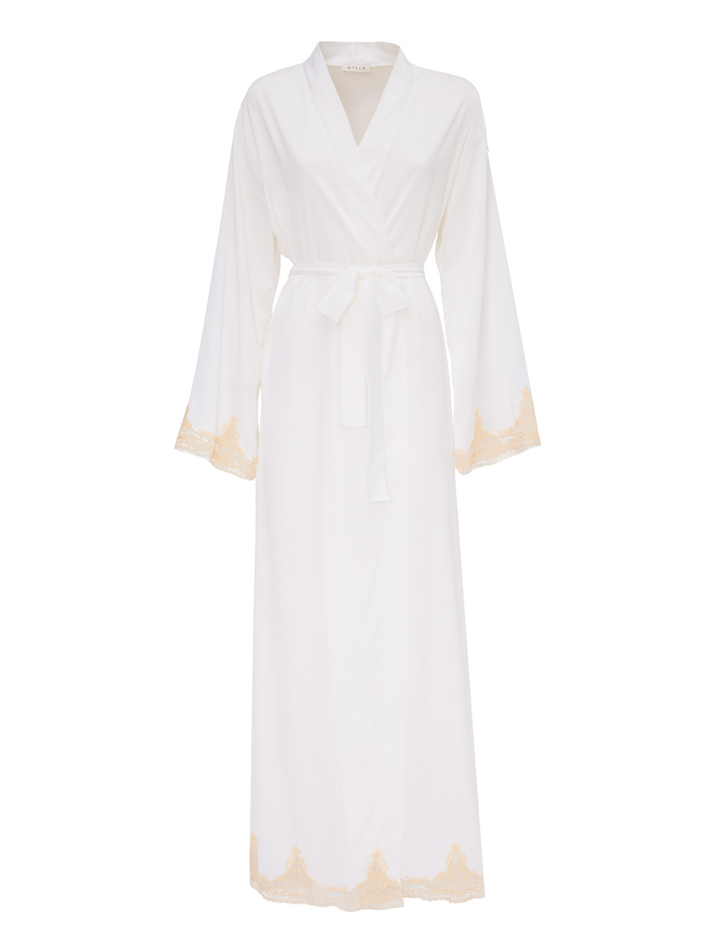 white lace dressing robe boohoo Women's Bridal Premium in | Size: 10 C A R E Gentle hand wash or dry clean. Romantic White Nightgown Set -