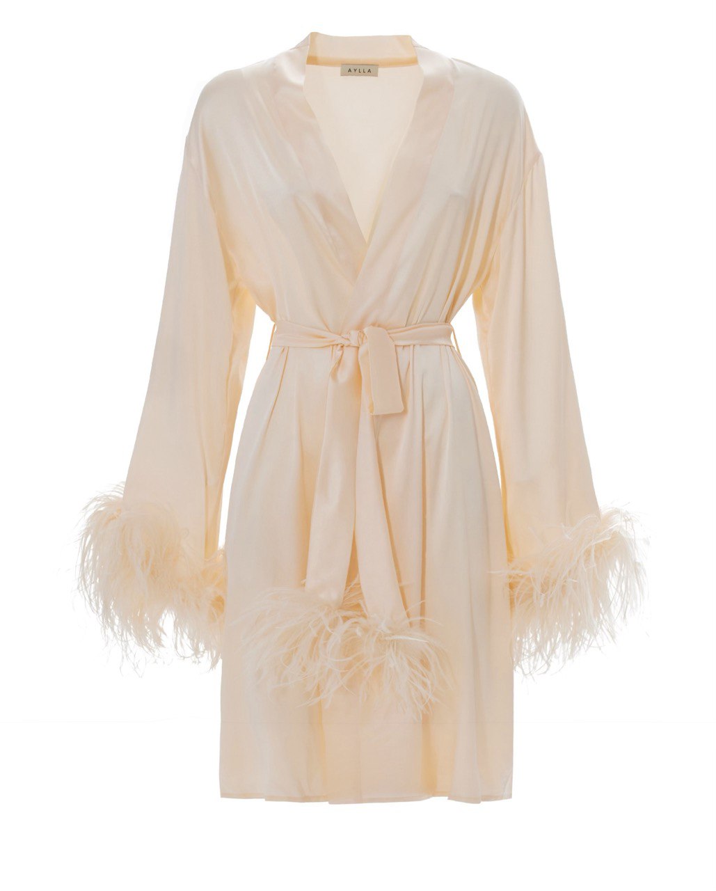 Charline Silk Robe - Short